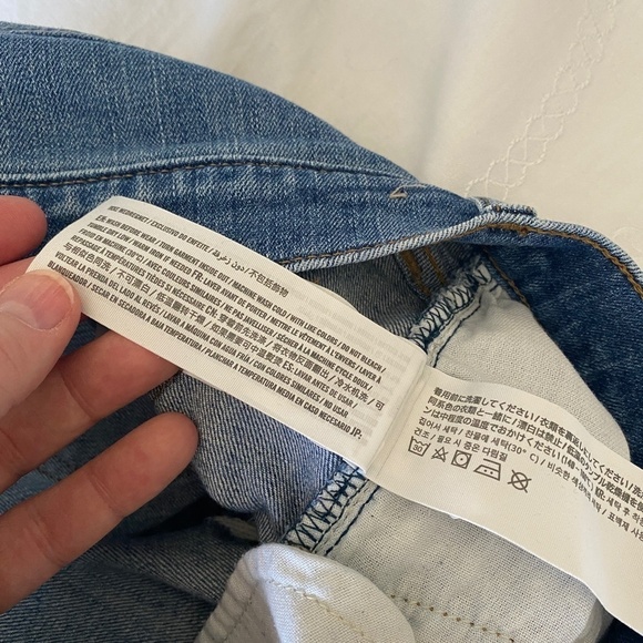 Abercrombie & Fitch Men's Langdon Slim Standard Wash Blue Jeans Size 32w - Picture 9 of 14